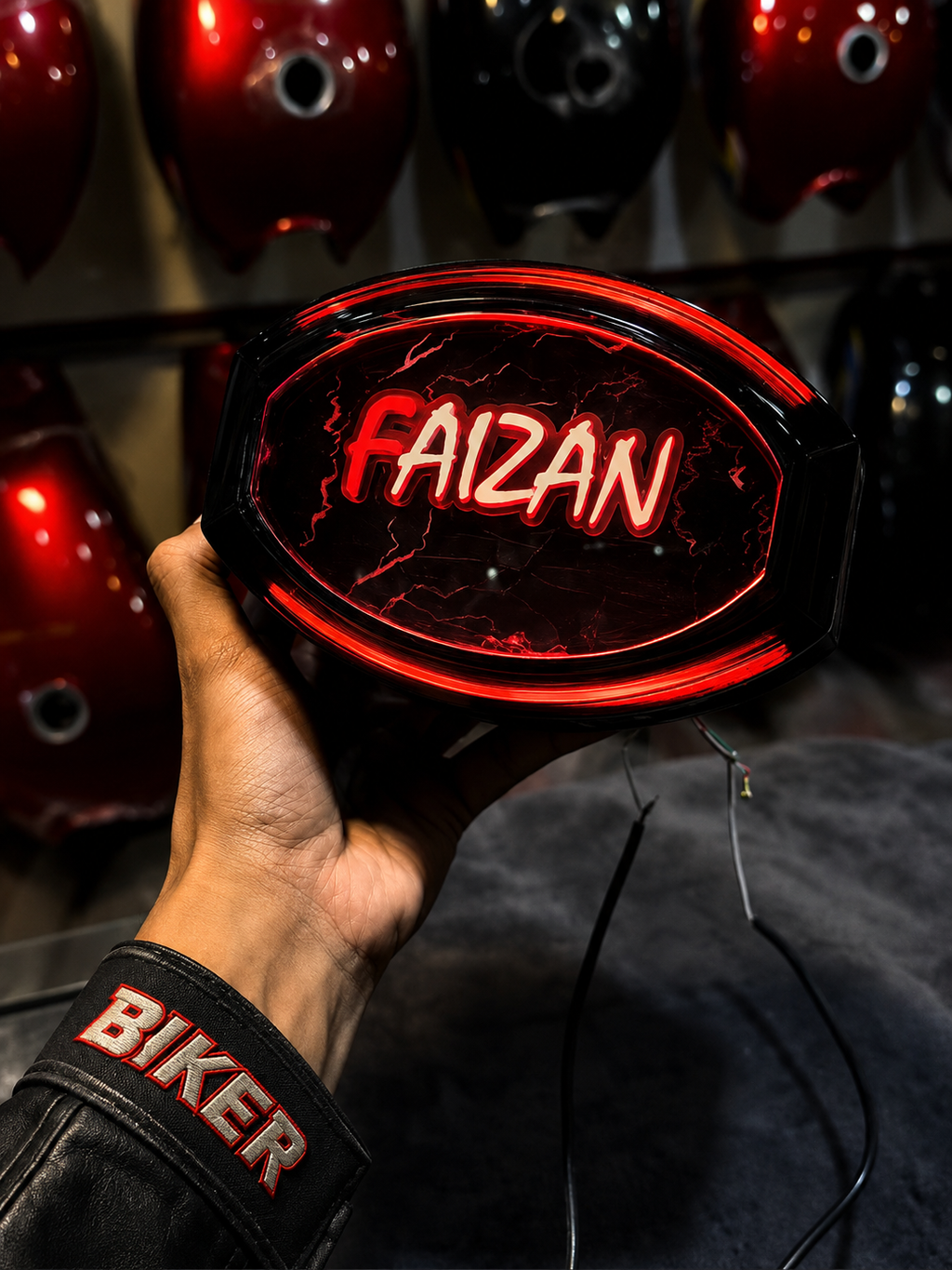 Customized Name Backlight New Style Most Selling 2026 اپنی مرضی کا نام لکھوائیں