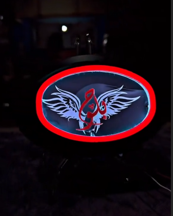 Customized Name Backlight New Style Most Selling 2026 اپنی مرضی کا نام لکھوائیں