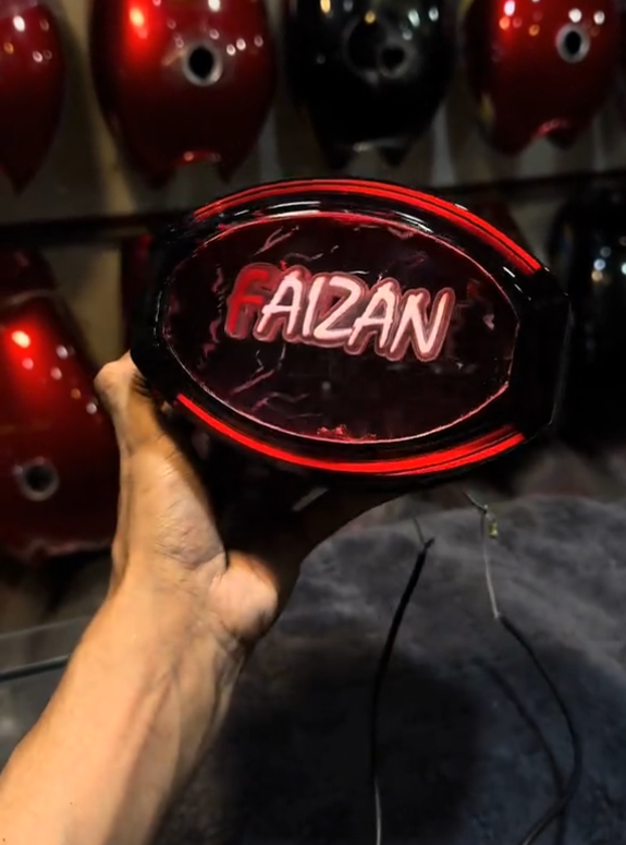 Customized Name Backlight New Style Most Selling 2026 اپنی مرضی کا نام لکھوائیں