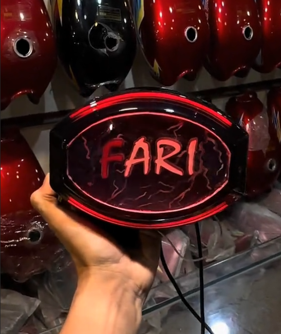Customized Name Backlight New Style Most Selling 2026 اپنی مرضی کا نام لکھوائیں