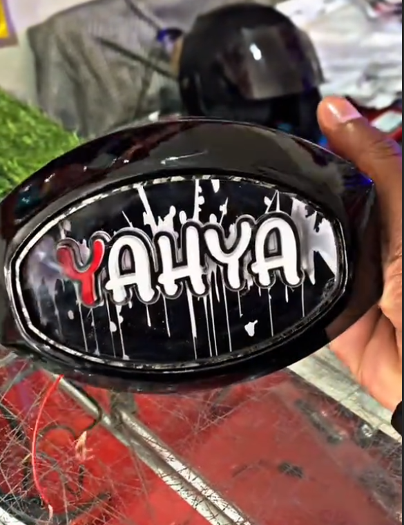 Customized Name Backlight New Style Most Selling 2026 اپنی مرضی کا نام لکھوائیں