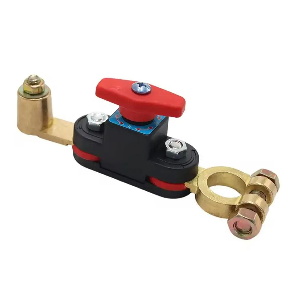 Universal Car Battery Disconnect Switch with Pure Copper Terminal – Safe Power Cut-Off for Vehicles